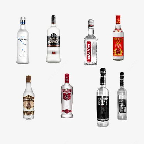vodka白酒飲品高清素材 設計圖片 頁面網頁 平面電商 創意素材 png素材 白酒素材